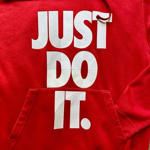 Nike “Just Do It” Hoodie Sweatshirt - Picture 3 of 15